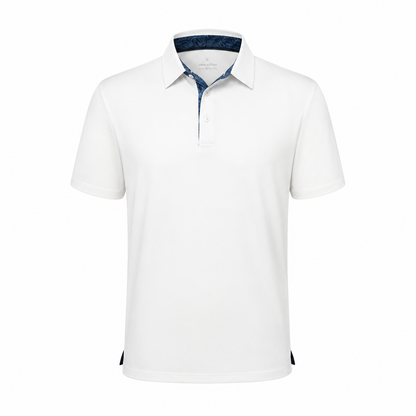 Men's Polo Shirts – Soft Breathable Cotton, Comfortable Short Sleeve Casual Fit, Classic Collared Polo Shirts