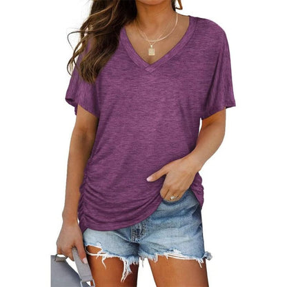 Classic V-Neck Short Sleeve T-Shirt | Ultra-Soft Everyday Essential