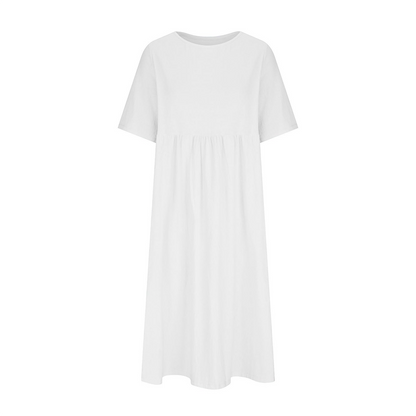 🔥 Women's Casual Cotton-Linen Dress — Lightweight and breathable, exuding effortless style