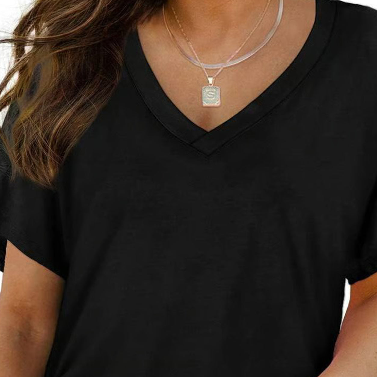 Classic V-Neck Short Sleeve T-Shirt | Ultra-Soft Everyday Essential