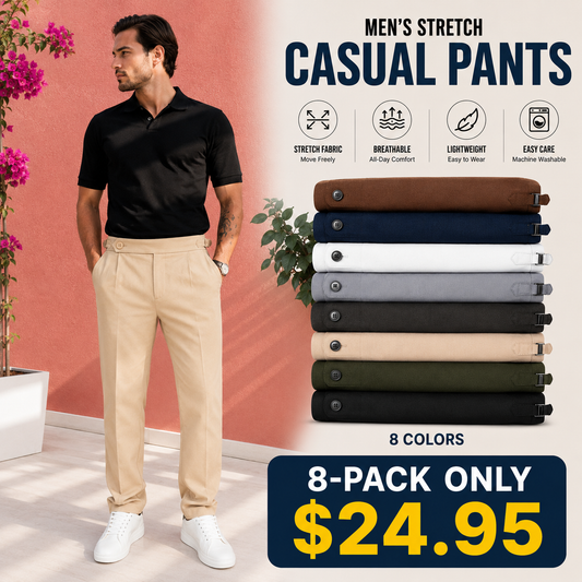 Men's Stretch Casual Pants